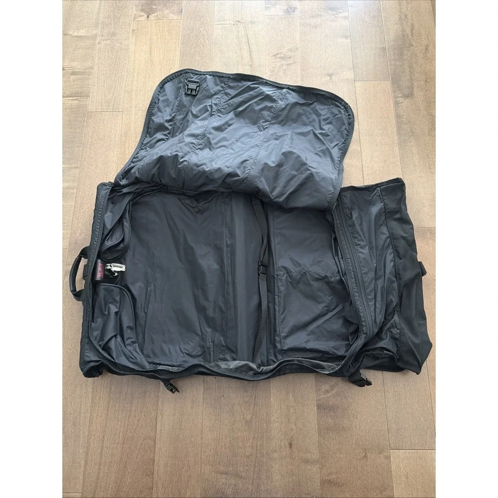Tumi Black Travel Garment Duffel Bag